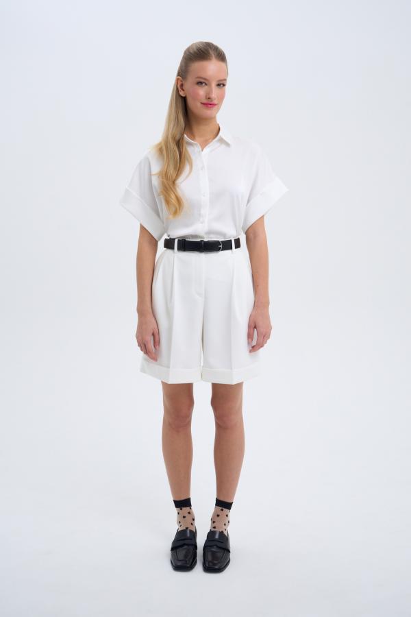 

Блуза modern romance арт.SS25/SB/BL/003/WH Цвет: Молочный