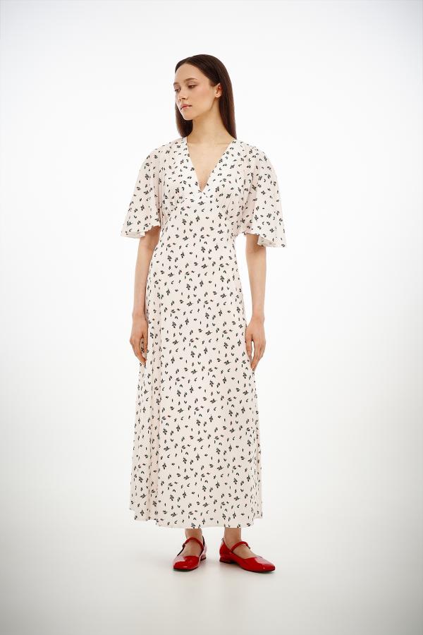 

Платье арт.S24/D/2SS/022/MLFL Цвет: Молочный