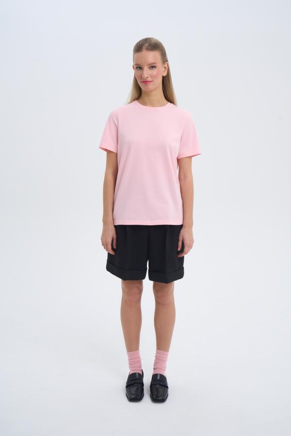 

Футболка modern romance арт.SS25/CS/TS/002/PN Цвет: Розовый