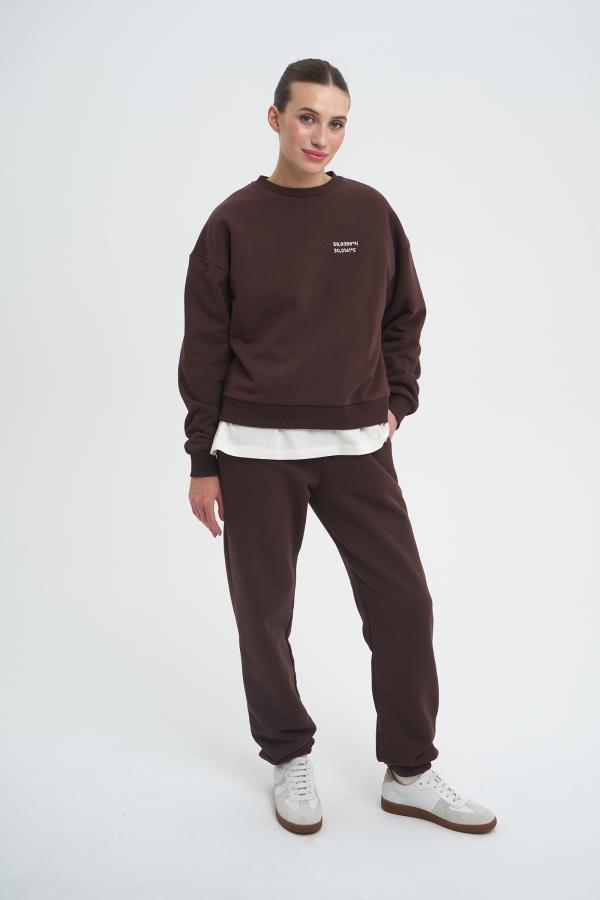 Джоггеры SVO арт.FW24/CS/P/016/BR Цвет: Коричневый