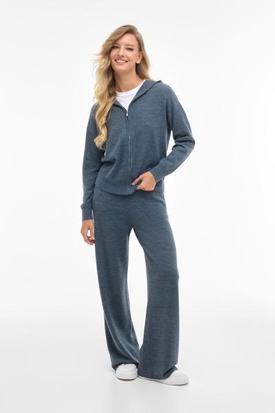 Изображение товара Худи на молнии relaxed, арт. FW24/K/HZ/017/GR фото 4