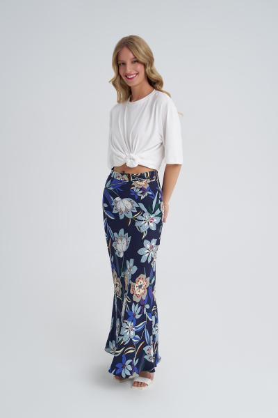 Юбка flora, арт. SS25/S/3SK/009/NAVFL фото 3