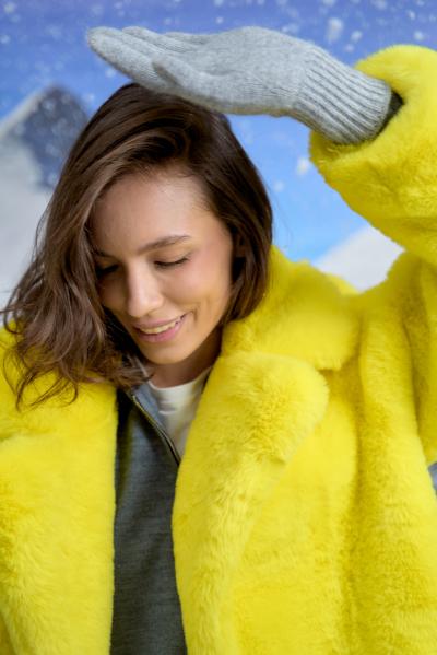 Экошуба, арт. FW25/O/FC/017/YE-O фото 4