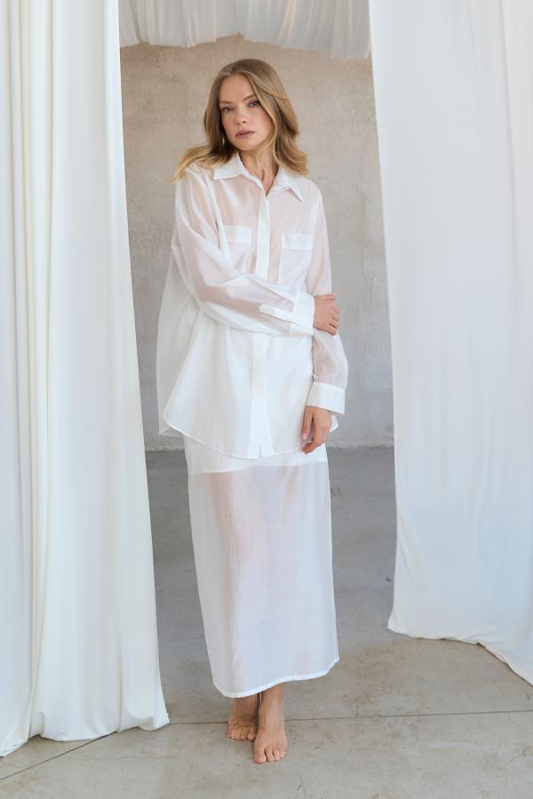 

Юбка neo minimalism арт.SS25//3SK/003/WH Цвет: Белый