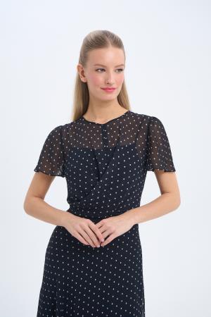 Изображение Платье polka dot SS25/D/2SS/003/BL