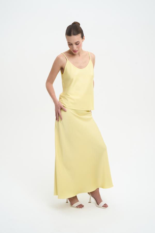 

Юбка в бельевом стиле арт.SS25//3SK/002/YE Цвет: Светло-желтый