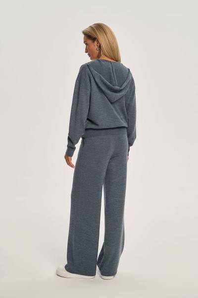 Худи на молнии relaxed, арт. FW24/K/HZ/017/GR фото 3