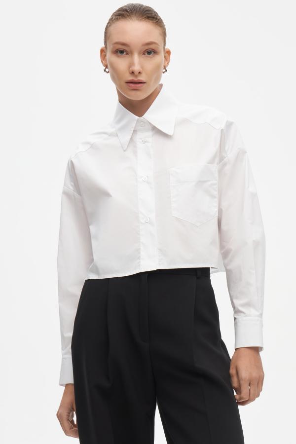 Рубашка артB0323006 Цвет Белый 1600₽