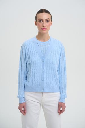 Изображение Кардиган modern romance SS25/K/CA/005/BLU